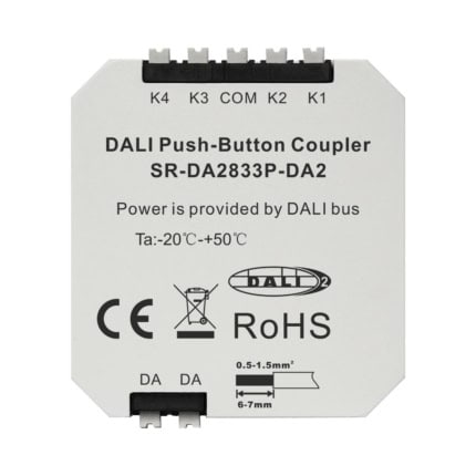 DALI Push-button Coupler