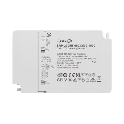65W DALI DT6 NFC Enabled LED Driver(Constant Current)