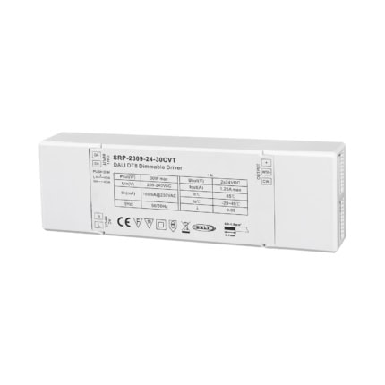 30W DALI DT8 LED Driver(Constant Voltage)